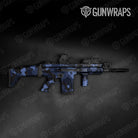 Cumulus Blue Midnight Gun Skin Vinyl Wrap