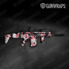 Cumulus Pink Gun Skin Vinyl Wrap