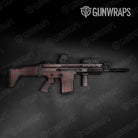 Damascus Red Gun Skin Vinyl Wrap