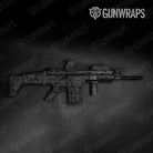 Digital Elite Black Gun Skin Vinyl Wrap