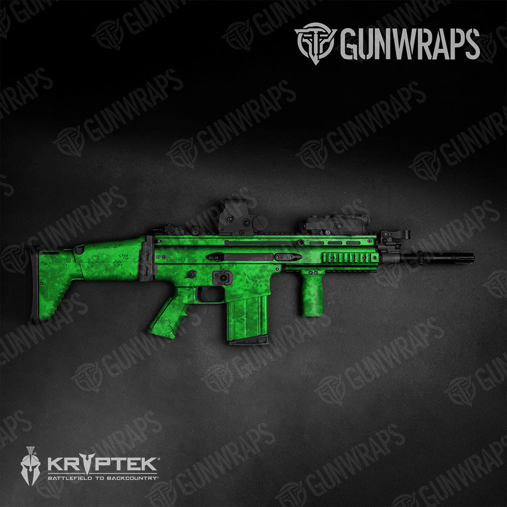 Kryptek Green Gun Skin Vinyl Wrap