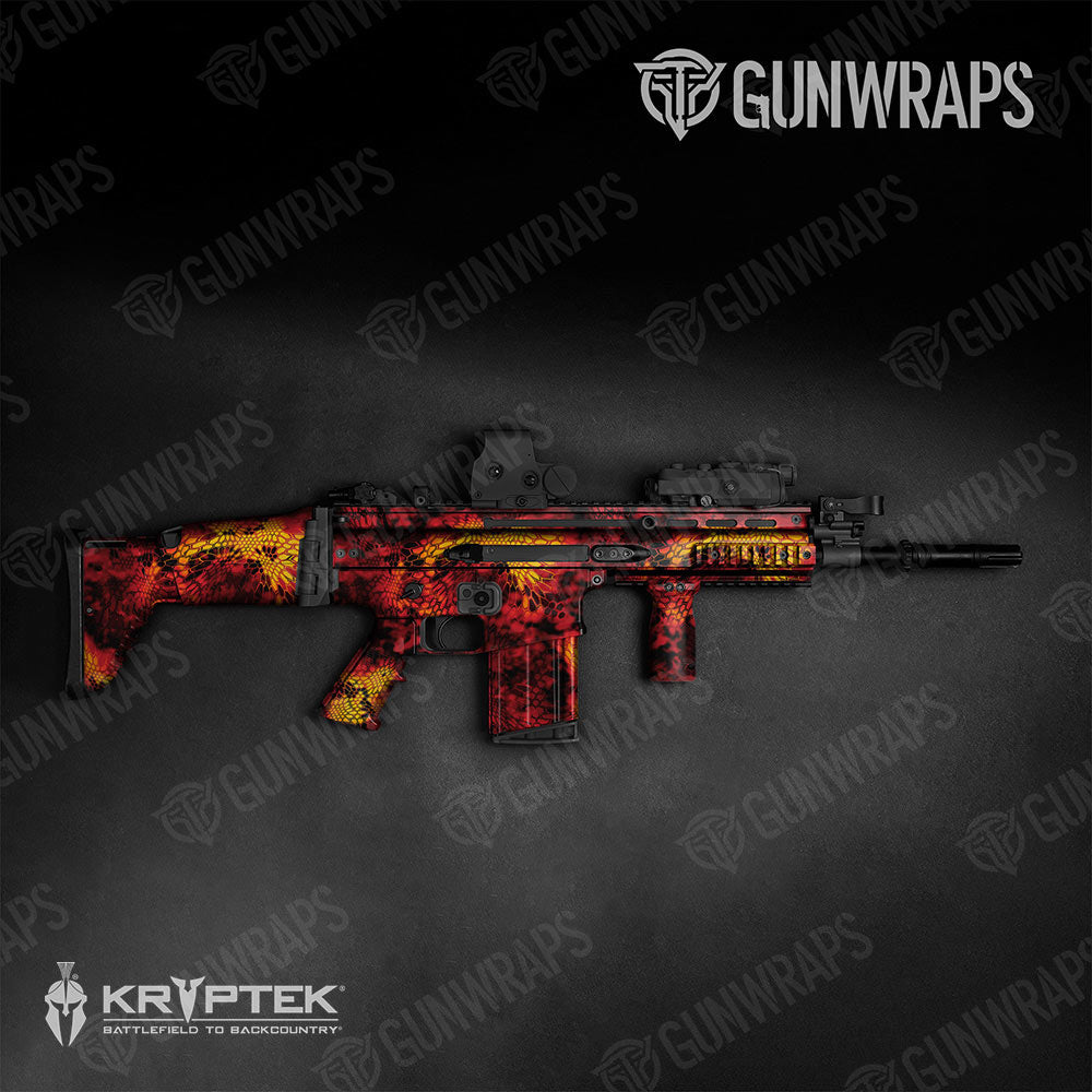 Kryptek Lava Gun Skin Vinyl Wrap