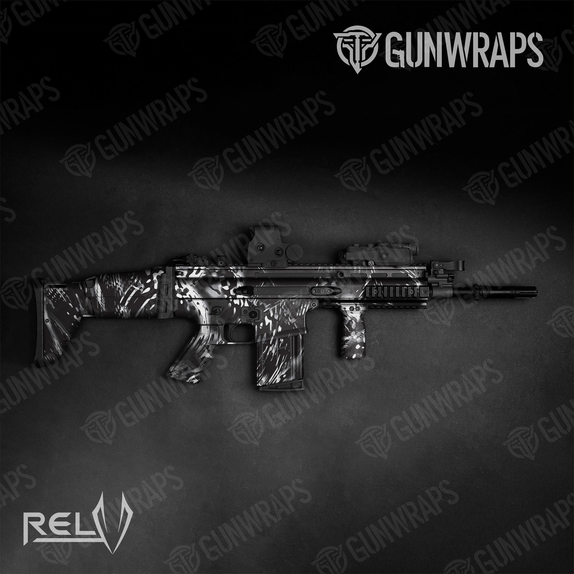 RELV Medusa Gun Skin Vinyl Wrap