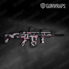 Ragged Pink Tiger Gun Skin Vinyl Wrap