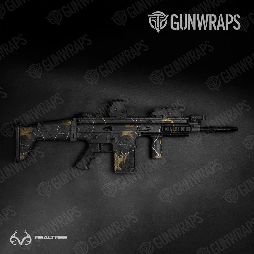 Realtree XTRA Colors Black Gun Skin Vinyl Wrap