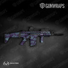 Realtree XTREME Frozen Grape Gun Skin Vinyl Wrap