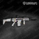 Shattered Laser Elite White Heat Gun Skin Vinyl Wrap