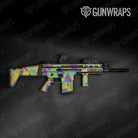 Shattered Carnival Gun Skin Vinyl Wrap