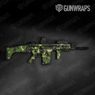 Shattered Jungle Gun Skin Vinyl Wrap