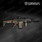 Shredded Woodland Gun Skin Vinyl Wrap