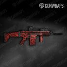 Toadaflage Red Gun Skin Vinyl Wrap