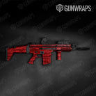Vietnam Tiger Stripe Elite Red Gun Skin Vinyl Wrap