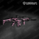 Vietnam Tiger Stripe Pink Tiger Gun Skin Vinyl Wrap