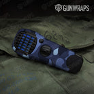 Classic Blue Urban Night Gun Skin Vinyl Wrap