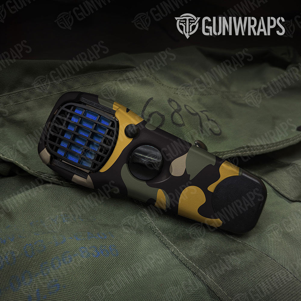 Classic Militant Yellow Gun Skin Vinyl Wrap