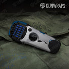 Cumulus Blue Tiger Gun Skin Vinyl Wrap