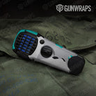 Cumulus Tiffany Blue Tiger Gun Skin Vinyl Wrap