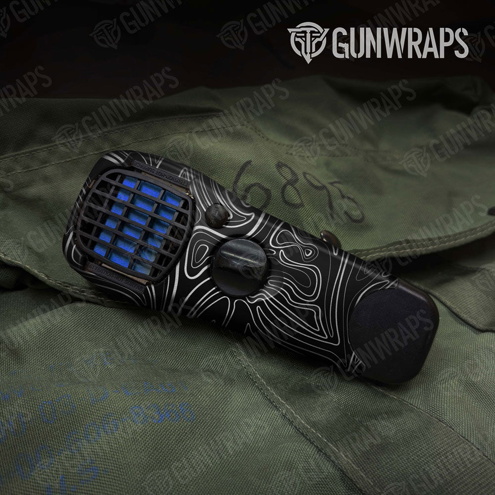 Damascus Black Gun Skin Vinyl Wrap