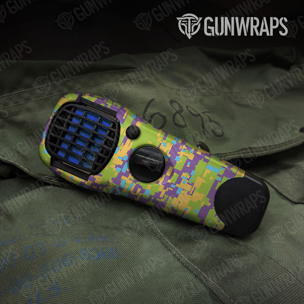 Digital Carnival Gun Skin Vinyl Wrap