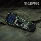 Digital Green Tiger Gun Skin Vinyl Wrap