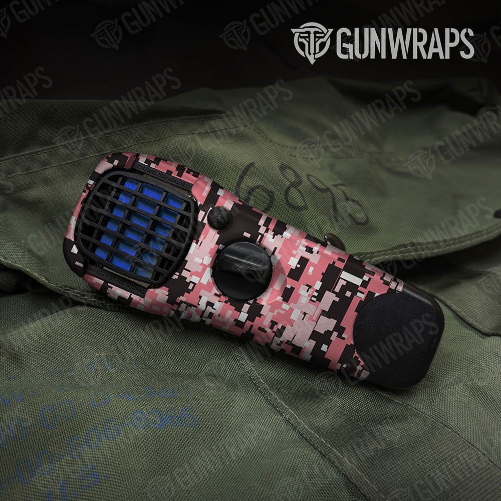 Digital Pink Gun Skin Vinyl Wrap