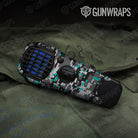 Digital Urban Tiffany Blue Gun Skin Vinyl Wrap