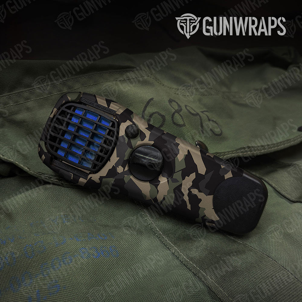 Erratic Militant Charcoal Gun Skin Vinyl Wrap