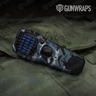 Erratic Navy Gun Skin Vinyl Wrap