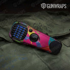 Paint Splatter Magenta Gun Skin Vinyl Wrap