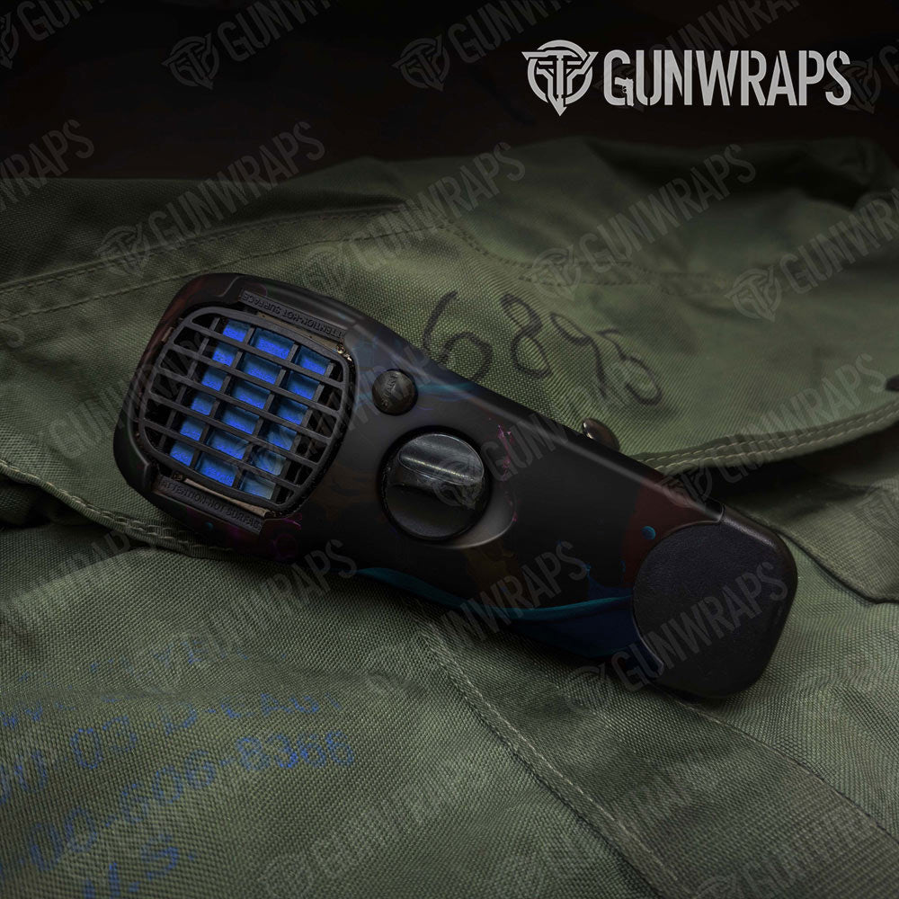 Paint Splatter Midnight Gun Skin Vinyl Wrap