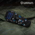 Paintball Blue Tiger Gun Skin Vinyl Wrap