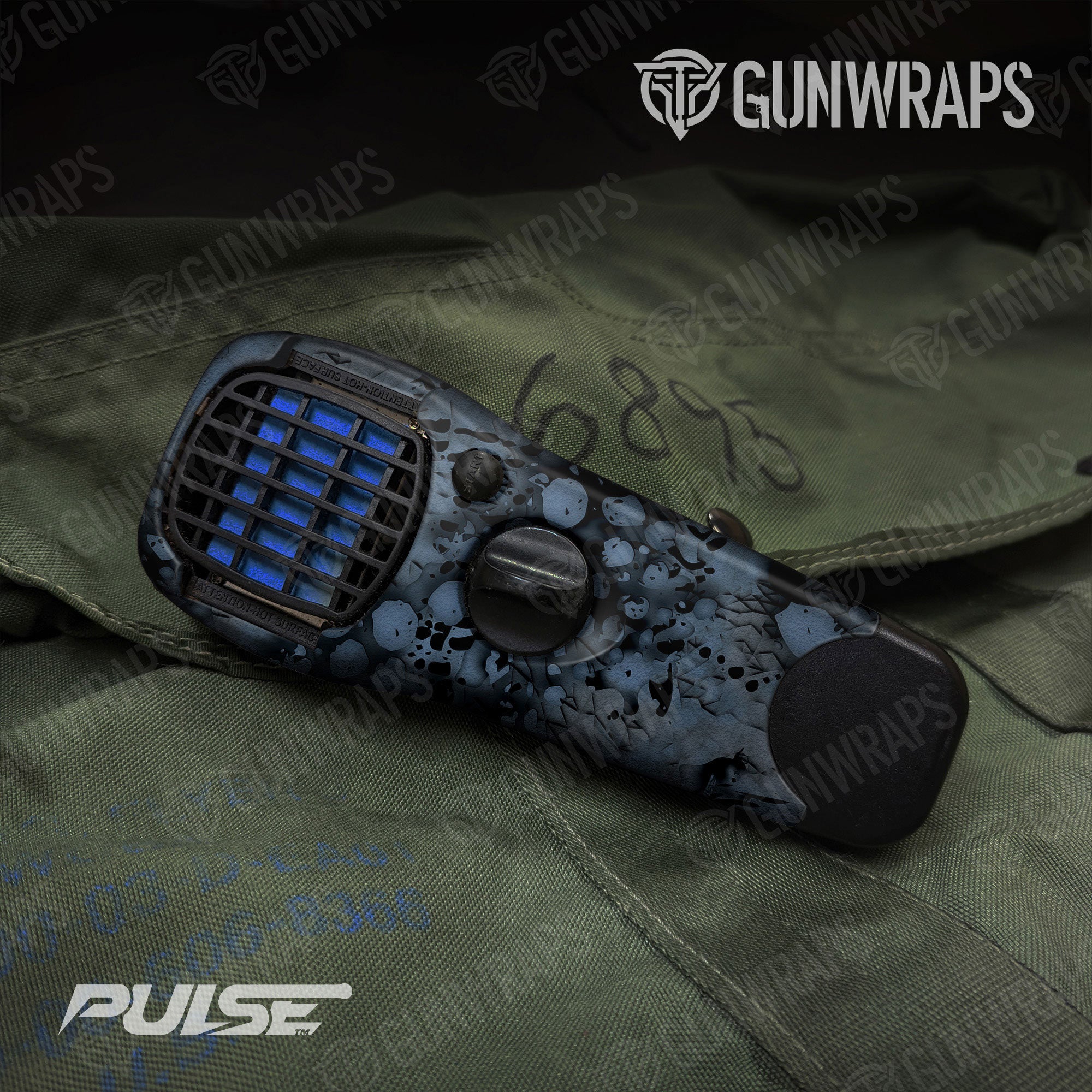 Pulse Riptide Gun Skin Vinyl Wrap