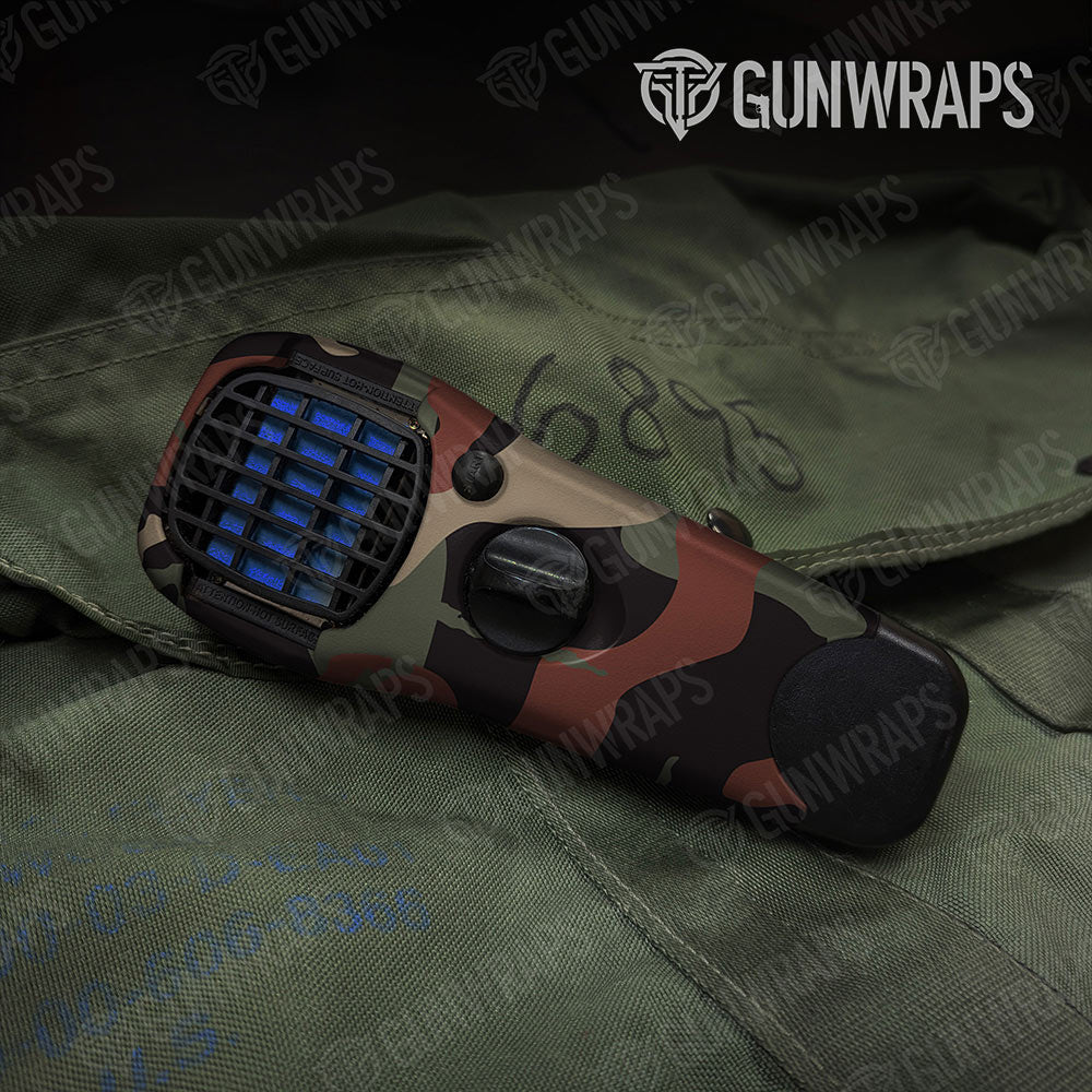 Ragged Militant Copper Gun Skin Vinyl Wrap