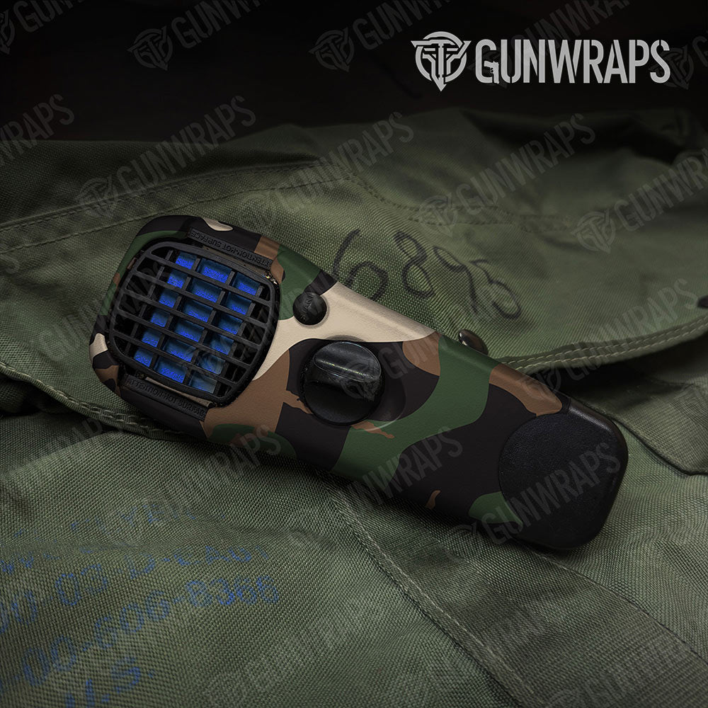 Ragged Woodland Gun Skin Vinyl Wrap