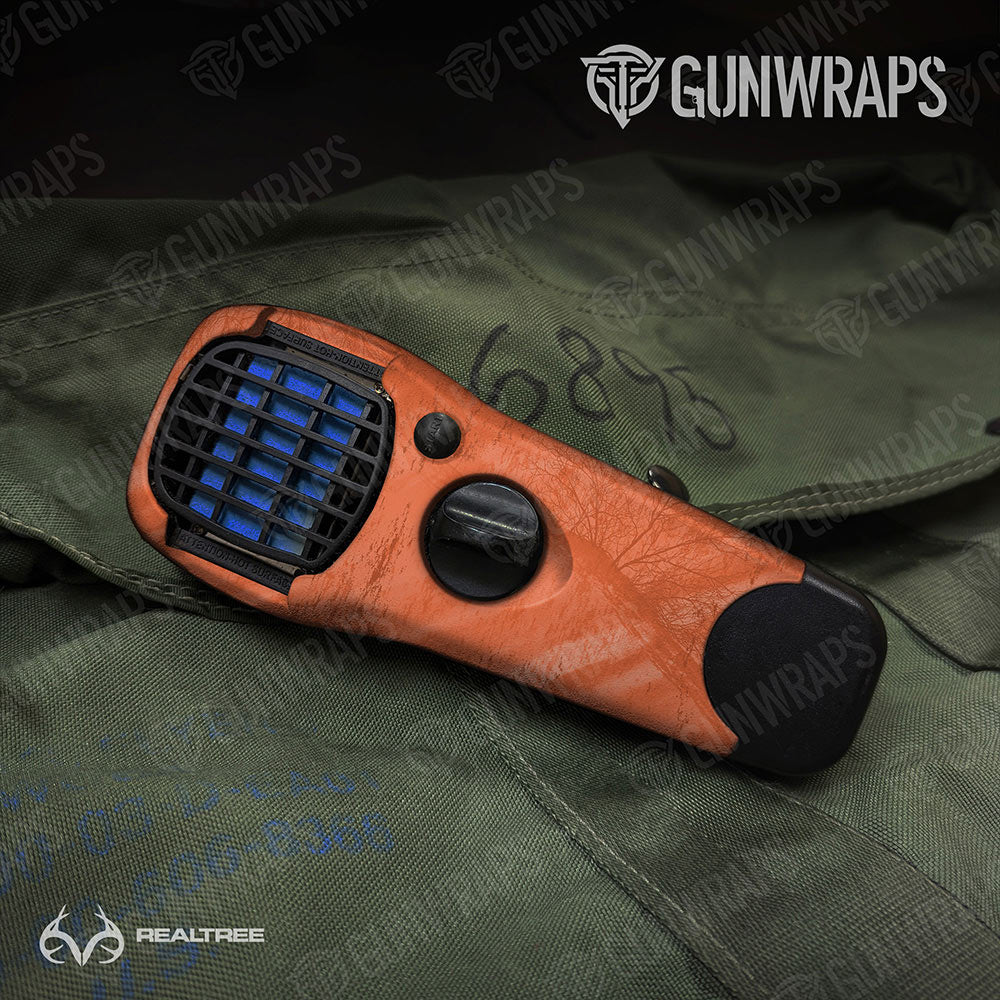 Realtree Fishing Orange Gun Skin Vinyl Wrap