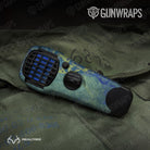 Realtree WAV3 Blue Yellow Gun Skin Vinyl Wrap