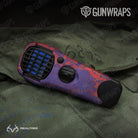 Realtree WAV3 Red Blue Gun Skin Vinyl Wrap