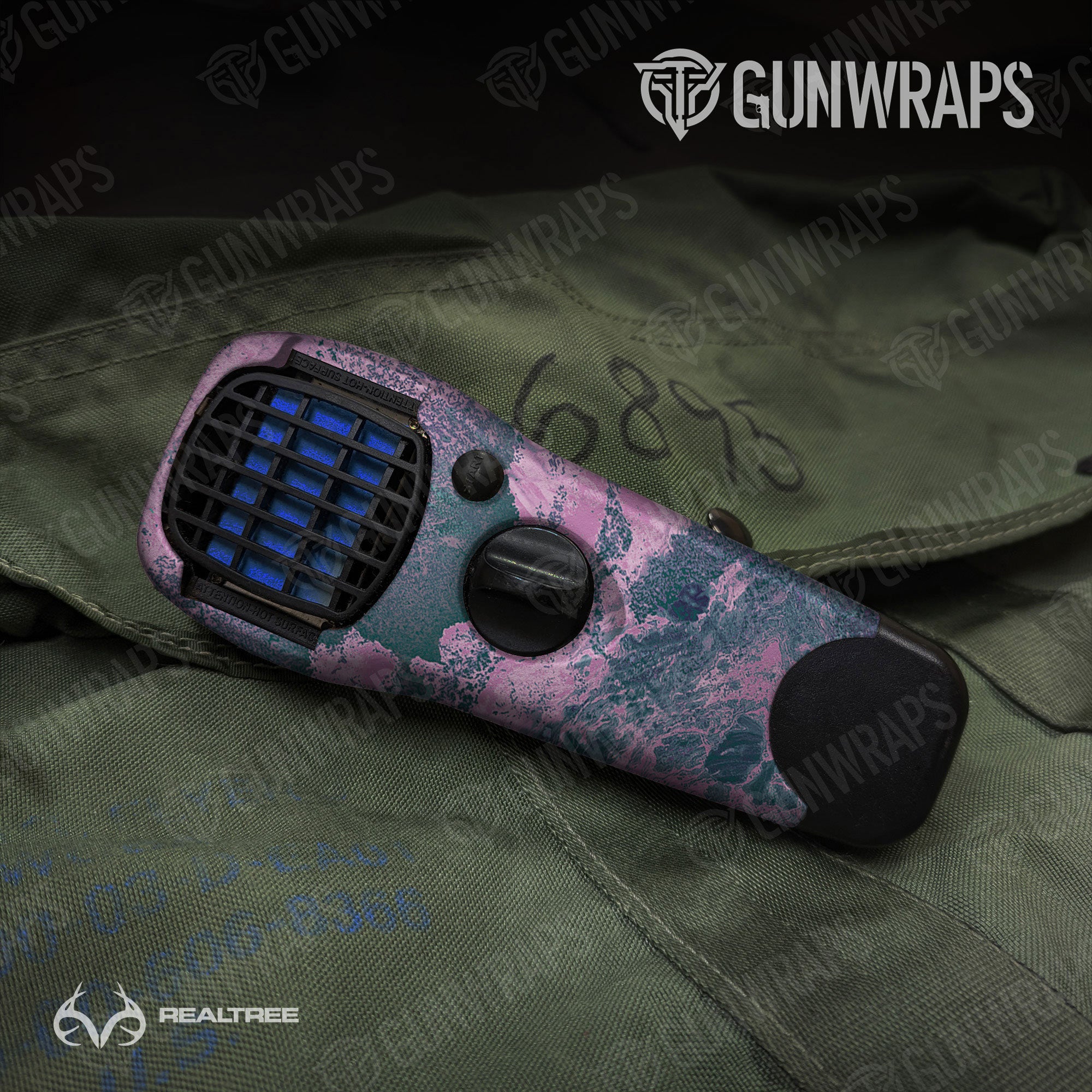 Realtree XTREME Lavender Haze Gun Skin Vinyl Wrap