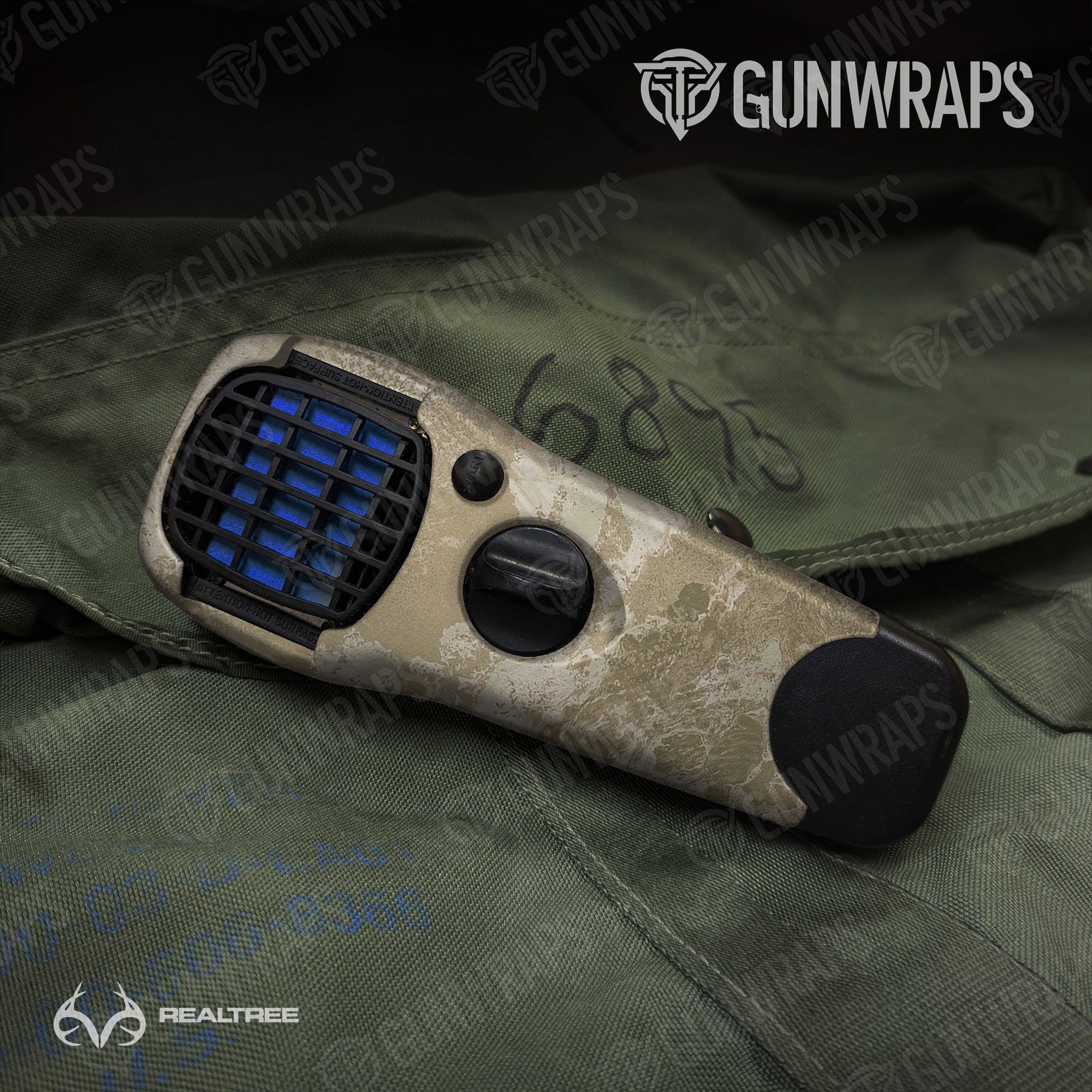 Realtree XTREME Sandstone Gun Skin Vinyl Wrap