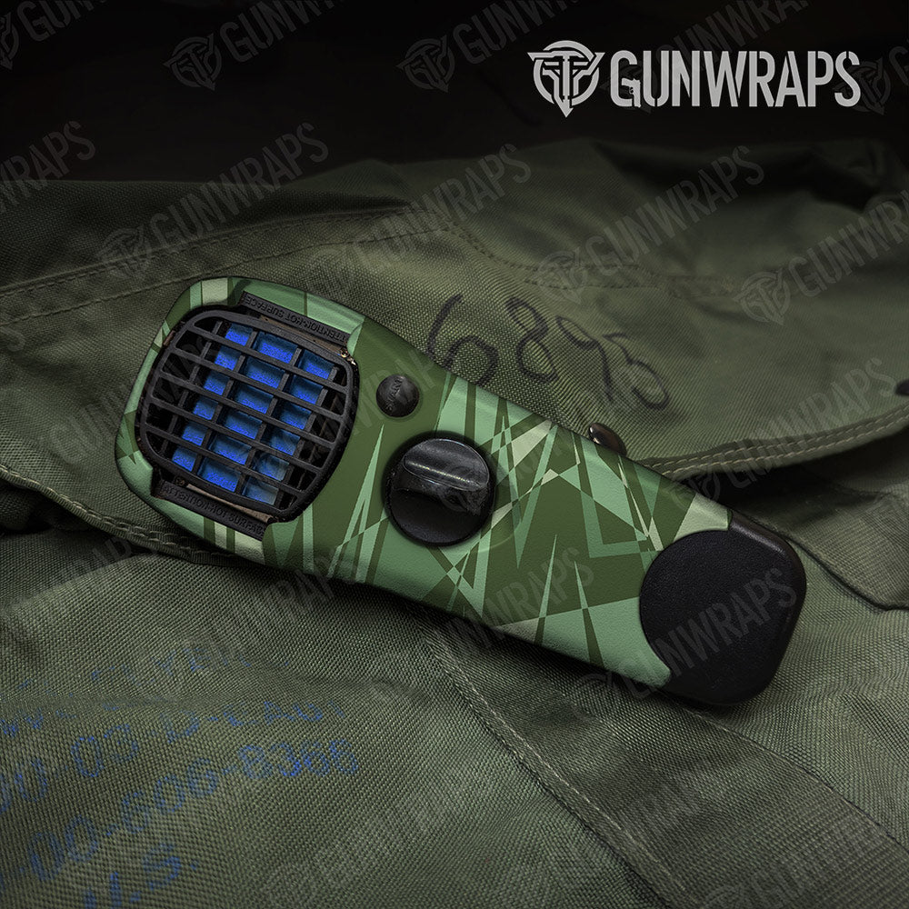 Sharp Pistachio Gun Skin Vinyl Wrap