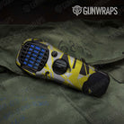 Sharp Yellow Tiger Gun Skin Vinyl Wrap