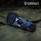 Shattered Blue Urban Night Gun Skin Vinyl Wrap