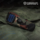 Shattered Militant Copper Gun Skin Vinyl Wrap