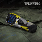 Shattered Yellow Tiger Gun Skin Vinyl Wrap