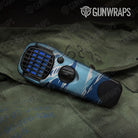 Shredded Baby Blue Gun Skin Vinyl Wrap