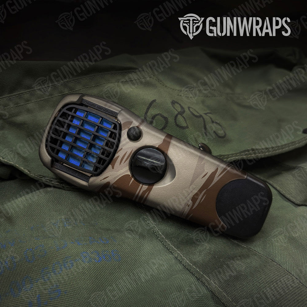 Shredded Desert Gun Skin Vinyl Wrap