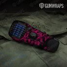 Skull Magenta Gun Skin Vinyl Wrap