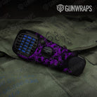 Skull Purple Gun Skin Vinyl Wrap