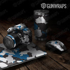 Universal Sheet Cumulus Gear Skin Vinyl Wrap Cumulus Blue Tiger Gear Skin Vinyl Wrap