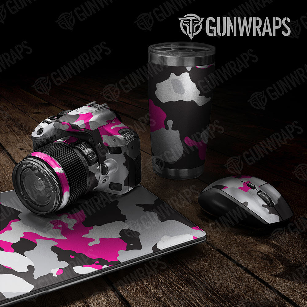 Universal Sheet Cumulus Gear Skin Vinyl Wrap Cumulus Magenta Tiger Gear Skin Vinyl Wrap